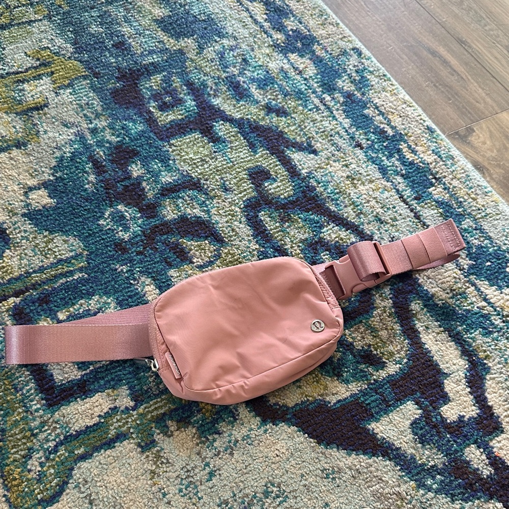 lululemon athletica dusty rose Pink Crossbody Bag